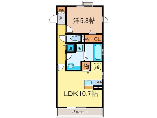 スタ－ネストの物件間取画像